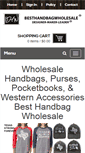 Mobile Screenshot of besthandbagwholesale.com